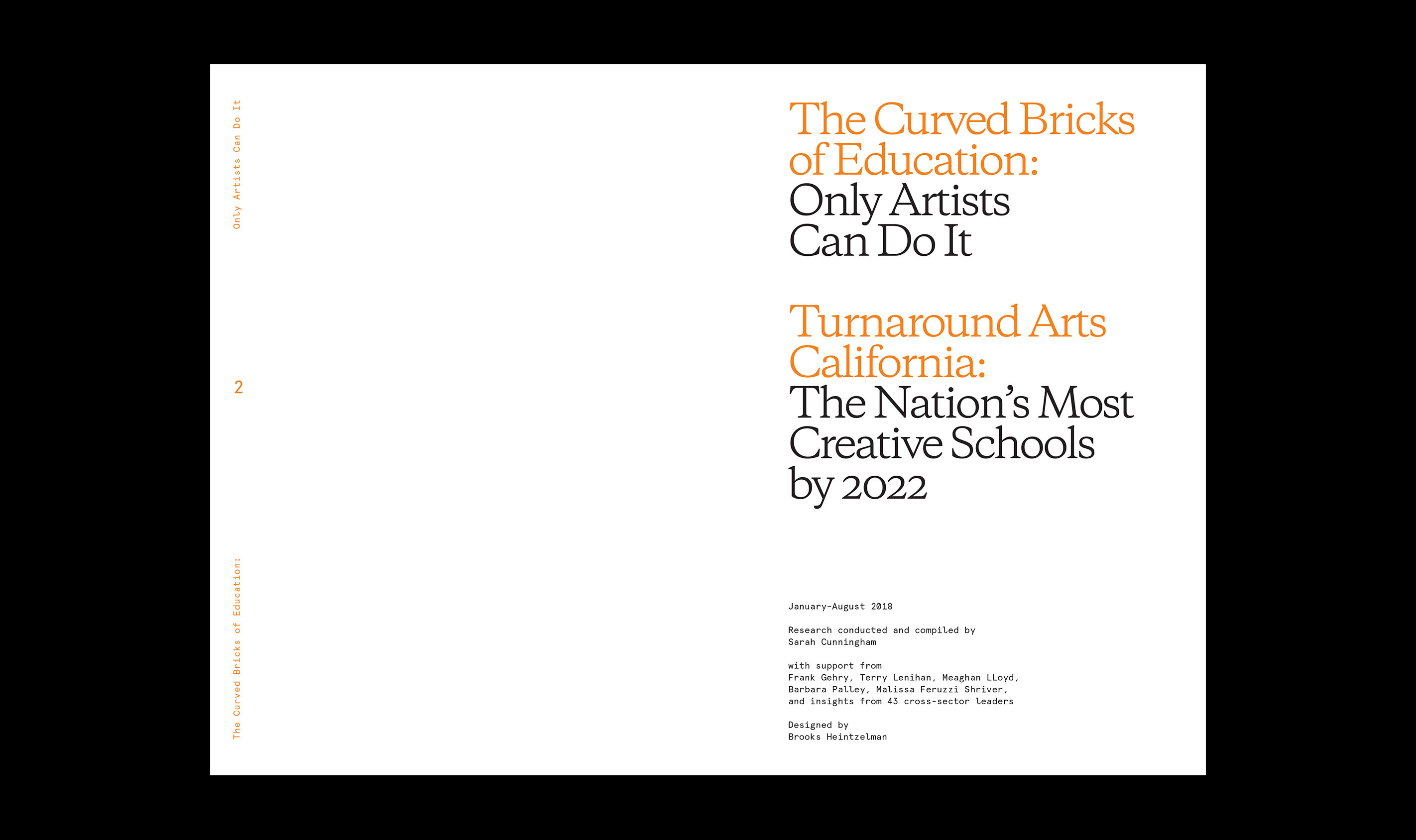 Turnaround Arts California: The Curved Bricks of Education